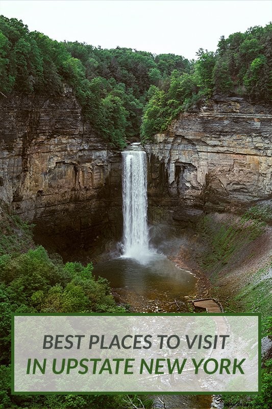 Beste Orte in Upstate New York zu besuchen:Top 10 NY Urlaubsorte 