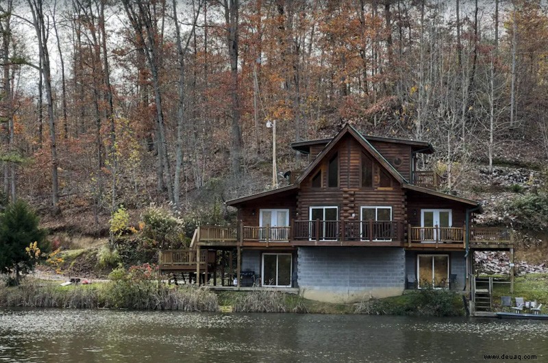 Die besten Häuser am See in Kentucky:Häuser und Hütten am Seeufer in KY 