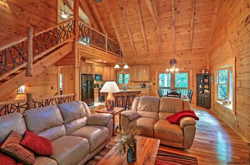 13 einzigartige Hütten in Dahlonega, GA:Scenic Vacation Cottages + More 