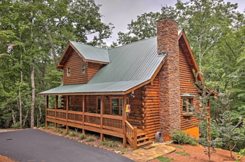 13 einzigartige Hütten in Dahlonega, GA:Scenic Vacation Cottages + More 