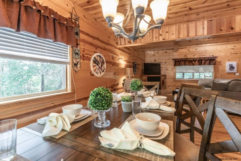 13 einzigartige Hütten in Dahlonega, GA:Scenic Vacation Cottages + More 