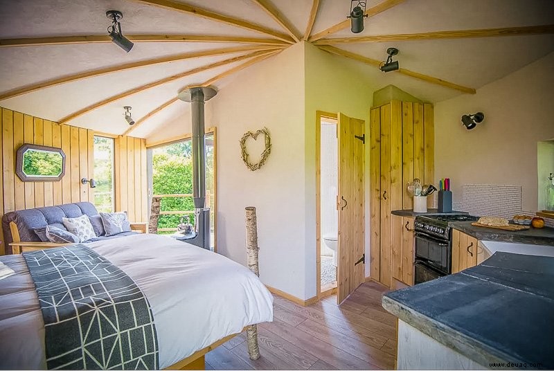 13 coolste Airbnbs in Großbritannien:Gemütliche Cottages + Ferienwohnungen 