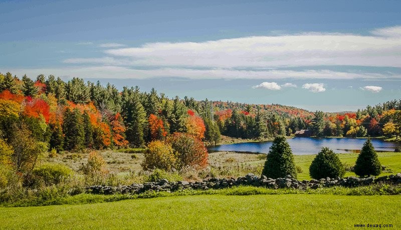 Herbst in Neuengland:18 beste Städte, Bauernhöfe, Aktivitäten + Festivals 