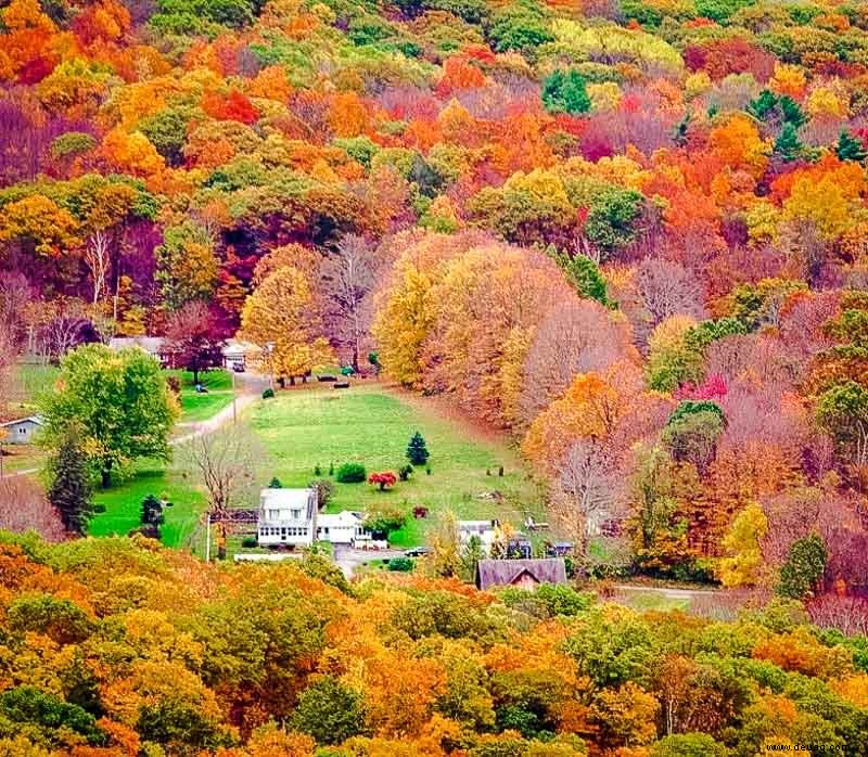 Herbst in Neuengland:18 beste Städte, Bauernhöfe, Aktivitäten + Festivals 