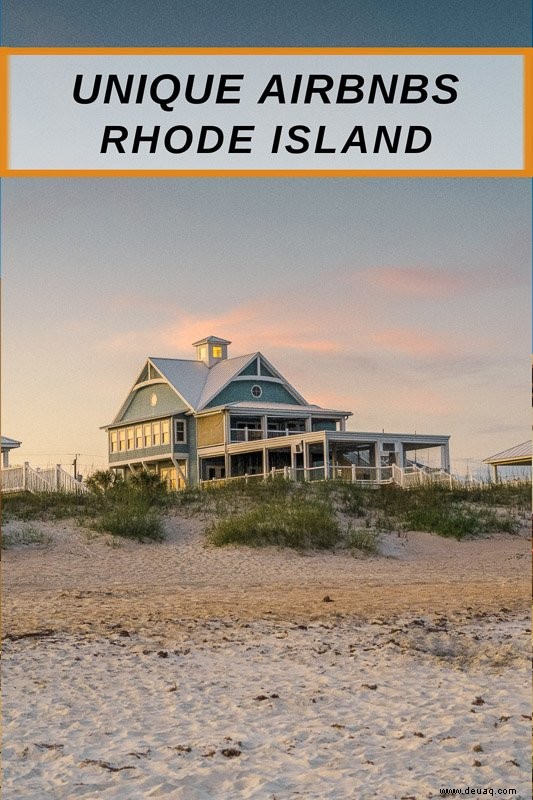 18 einzigartige Airbnbs in Rhode Island:Strandhäuser + Ferienwohnungen 