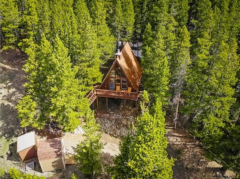 15 coolste Airbnbs in Colorado:Wunderschöne Baumhäuser, Hütten + Lodges 