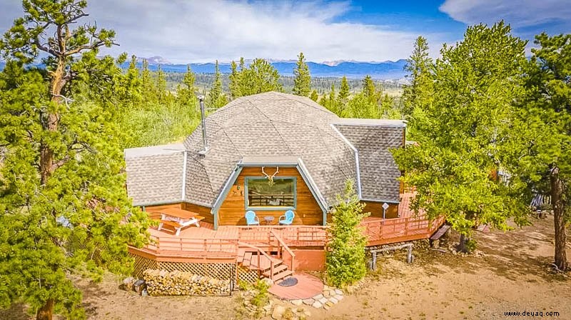 15 coolste Airbnbs in Colorado:Wunderschöne Baumhäuser, Hütten + Lodges 