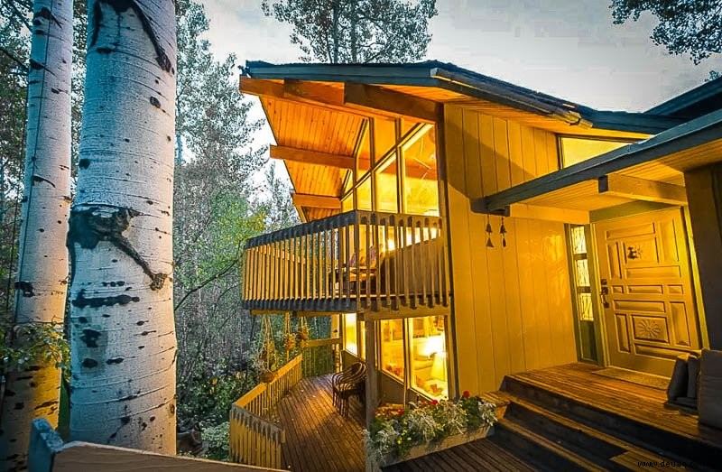 15 coolste Airbnbs in Colorado:Wunderschöne Baumhäuser, Hütten + Lodges 