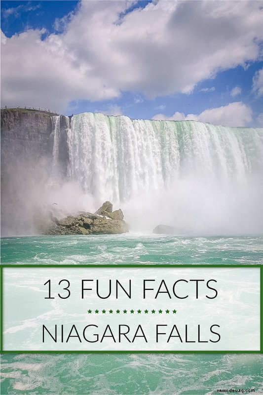 Interessante Fakten über die Niagarafälle, die Sie inspirieren werden:USA + Kanada 