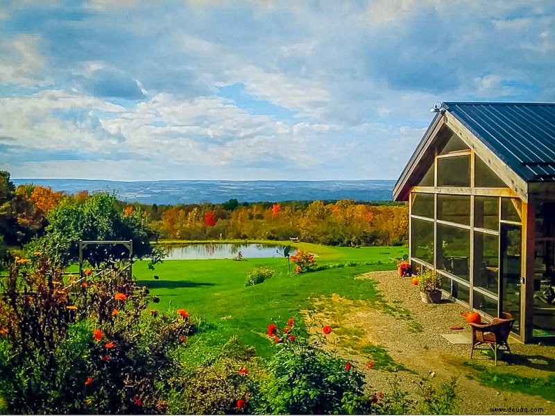 Die besten Airbnbs in den Finger Lakes:Hütten, Häuser am See + Ferienwohnungen 