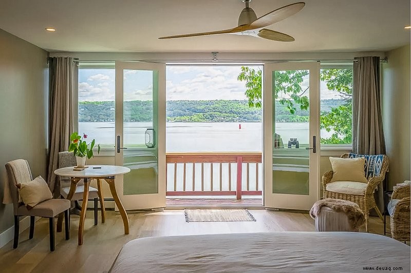 Die besten Airbnbs in den Finger Lakes:Hütten, Häuser am See + Ferienwohnungen 