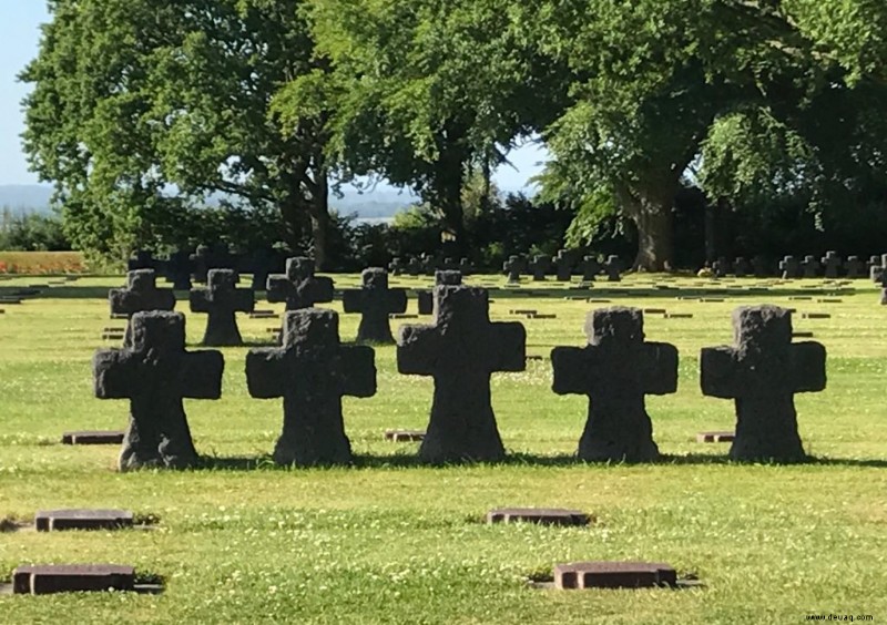 Touring Normandie Strände:Meine amerikanische Erfahrung 