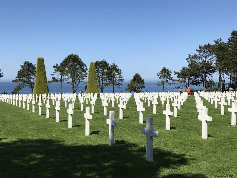 Touring Normandie Strände:Meine amerikanische Erfahrung 