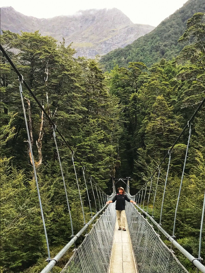 Wandern auf dem Rob Roy Glacier Track 