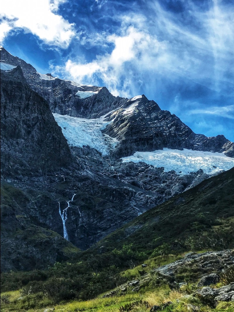 Wandern auf dem Rob Roy Glacier Track 