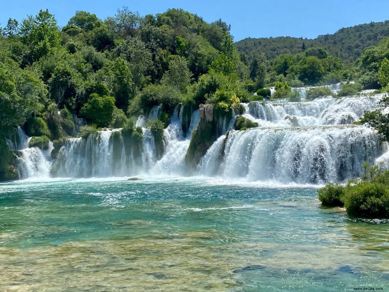 Der beste Kroatien-Roadtrip:Sehen Sie atemberaubende Inseln, Wasserfälle und mittelalterliche Städte 