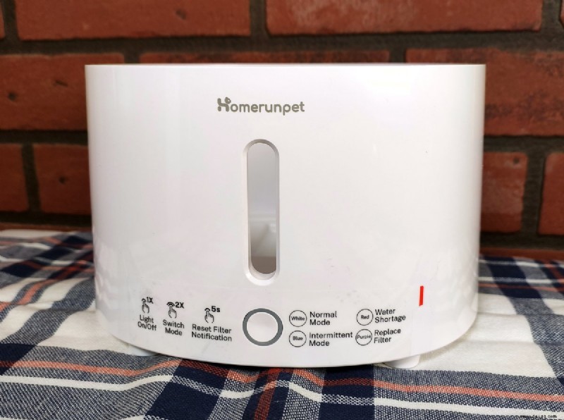 Überprüfung des Homerunpet Wireless Pump Pet Fountain 