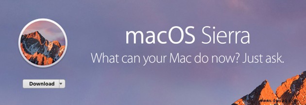 macOS Sierra Details und versteckte Funktionen 