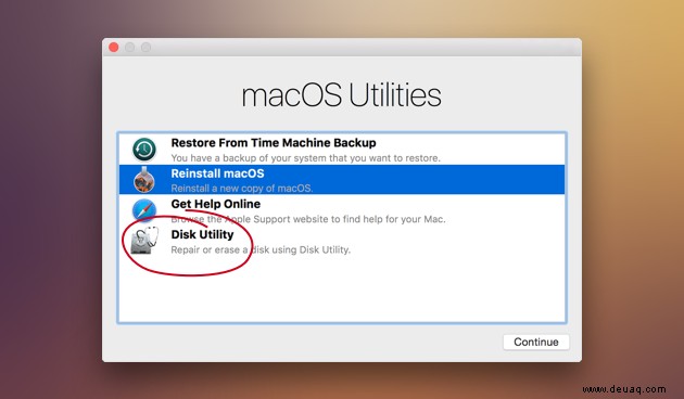 So verwenden Sie das Festplattendienstprogramm Ihres Macs zum Reparieren von Festplatten 
