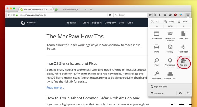 Mac-Hilfe:Beliebte Firefox-Probleme und wie man sie behebt 