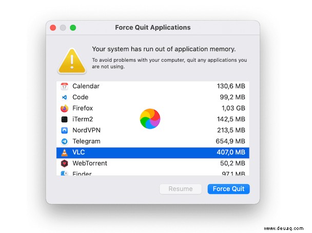 So verwenden Sie den Mac-Task-Manager 