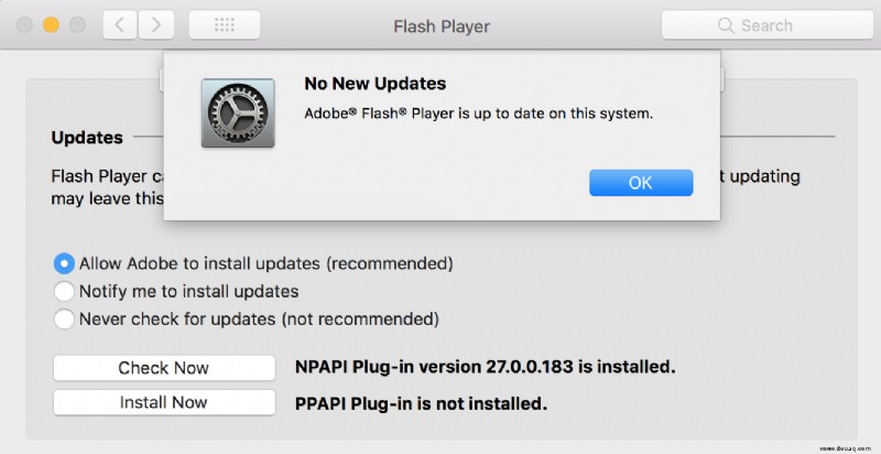 Der beste Weg, um ein Flash-Update auf Ihrem Mac auszuführen 