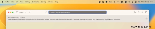 Wie und warum das private Surfen in Safari unter macOS verwendet wird 
