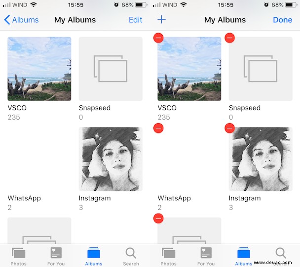 So löschen Sie Fotos von Ihrem iPhone:Die vollständige Anleitung 