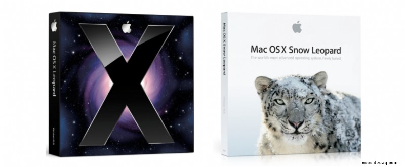 Laden Sie ältere Versionen von OS X herunter und installieren Sie sie auf einem Mac 