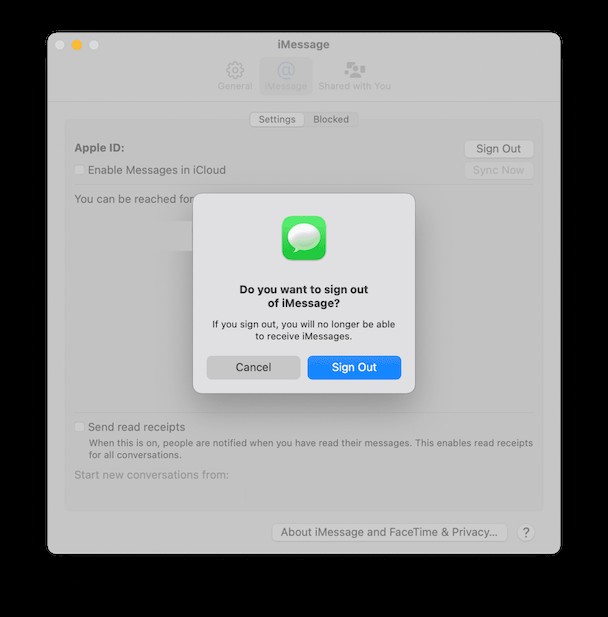 So deaktivieren Sie iMessage auf Ihrem Mac 