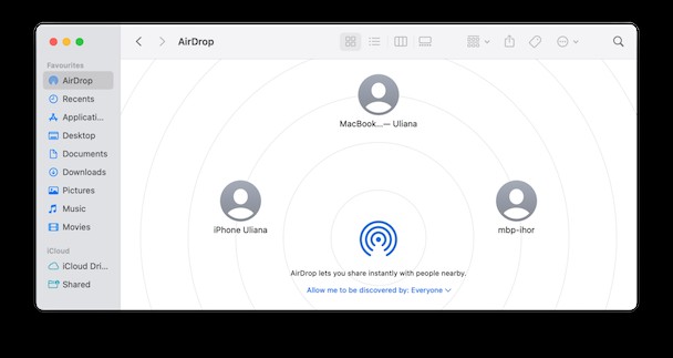 So funktioniert AirDrop vom Mac auf das iPhone 