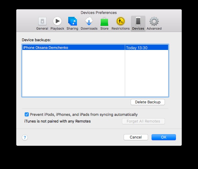 So löschen Sie ein iPhone-Backup von Ihrem Mac 
