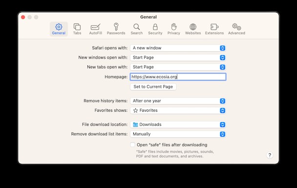 Was ist die Standard-Safari-Suchmaschine? 