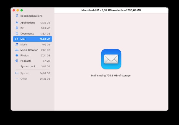 So löschen Sie den Mail-Speicher auf dem Mac 