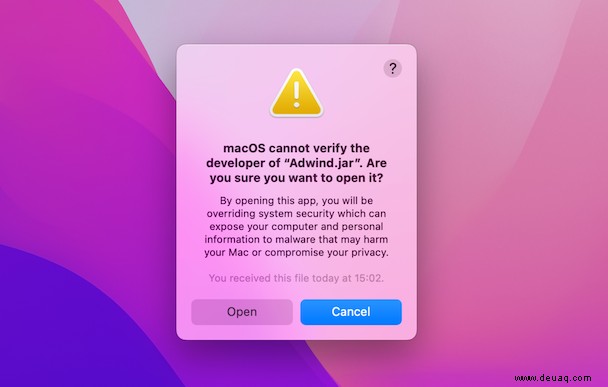 Adwind RAT:Schützen Sie Ihren Mac vor dieser Malware 