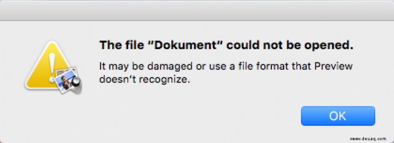 So erkennen und entfernen Sie Dok-Malware auf einem Mac 
