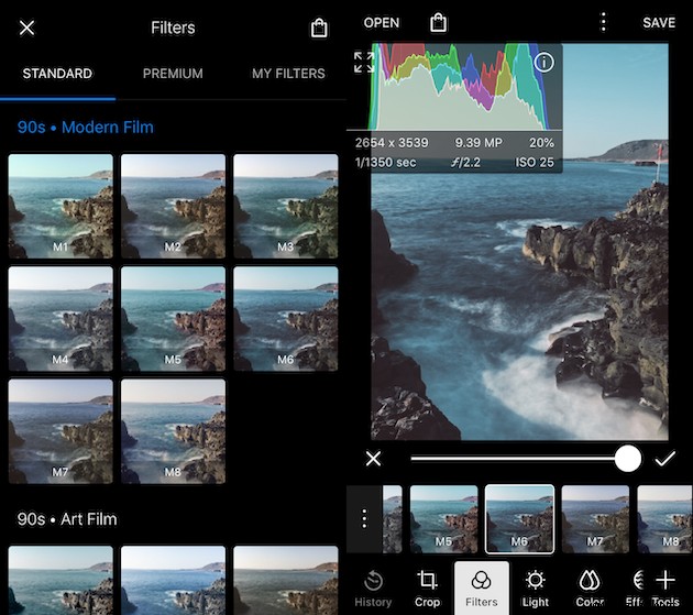 Beste Fotofilter-Apps zum Installieren für kreative iPhone-Fotos 