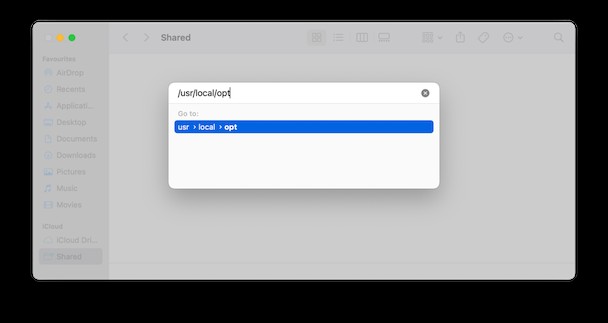 Wie greife ich auf den Opt-Ordner auf Ihrem Mac zu und mache ihn sichtbar? 