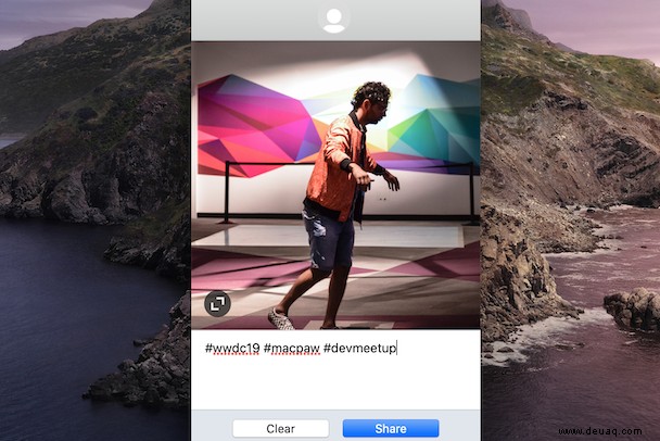 So posten Sie von Ihrem Mac aus auf Instagram 