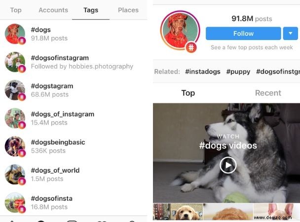 So verwenden Sie Instagram-Hashtags, um mehr Likes und Follower zu erhalten 