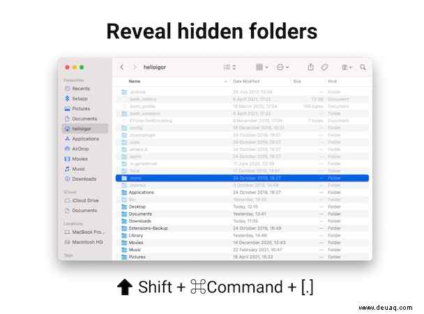 So finden und entfernen Sie große Dateien auf Ihrem Mac 