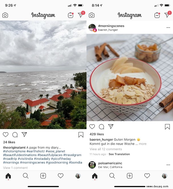Wie man kostenlose (und sehr echte) Likes auf Instagram bekommt 