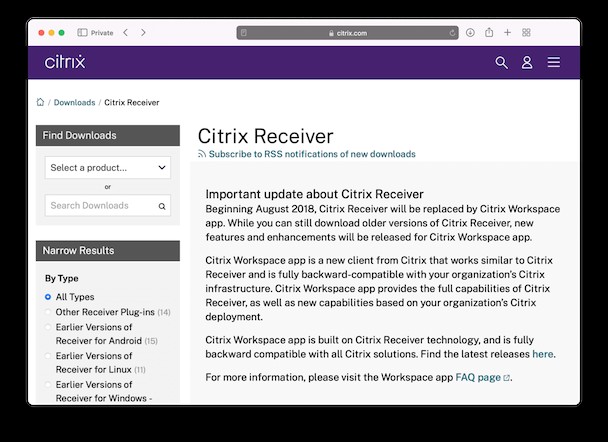Citrix Receiver:So deinstallieren Sie es von Ihrem Mac 
