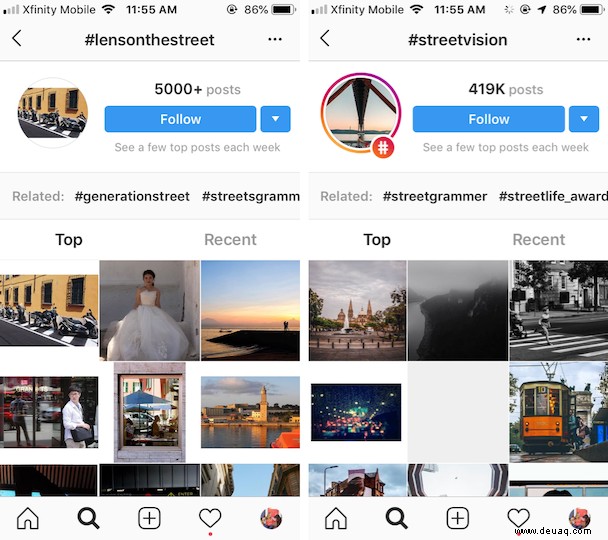 Die besten Fotografie-Hashtags auf Instagram und wie Sie sie verwenden, um Ihr Konto zu erweitern 