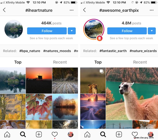 Die besten Fotografie-Hashtags auf Instagram und wie Sie sie verwenden, um Ihr Konto zu erweitern 