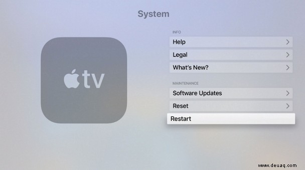 Apple TV funktioniert nicht:Häufige Probleme und Fehlerbehebungen 