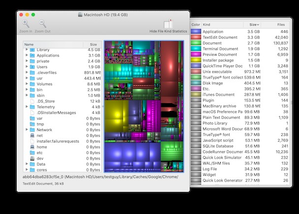 Finden Sie den besten Mac-Speicherplatzanalysator und Mac-Speichermanager 