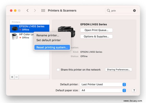 So lösen Sie Mac-Druckprobleme einfach 