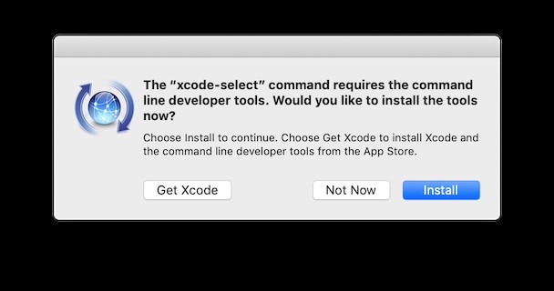 Wie installiere ich Xcode-Befehlszeilentools auf einem Mac? 