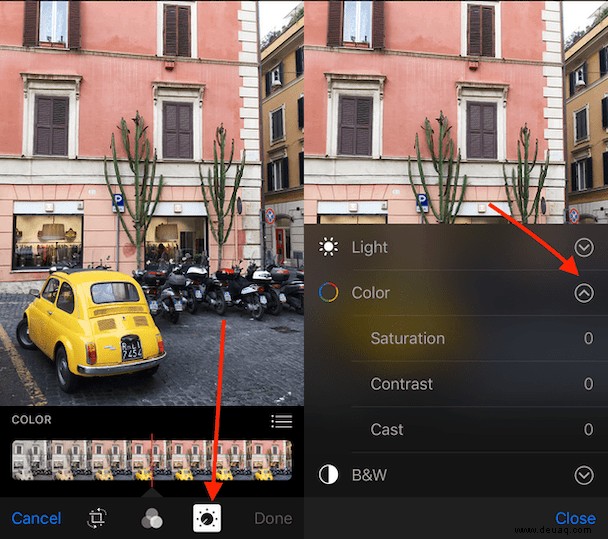 So bearbeiten Sie Fotos auf Ihrem iPhone 